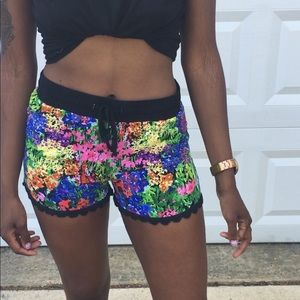 Floral Shorts